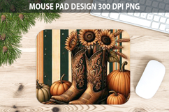 Boots Mouse pad Sublimation - Thanksgiving PNG Design Product Image 1