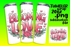 20oz Tumbler Template for Personal Use , Valentines Product Image 1