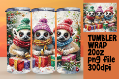 SOPHISTICATED 20oz Tumbler PNG , Cute Xmas Product Image 1