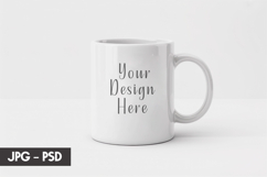Studio Light Mug Mockup PSD Product Image 1