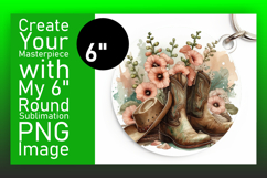 Lovely Round Design for Car Coasters , Western Product Image 1