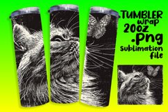 Cat Connoisseur: Sublimation Tumblers for Cat Lovers Product Image 1