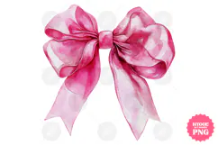 Coquette Easter Bow Sublimation PNG Product Image 1