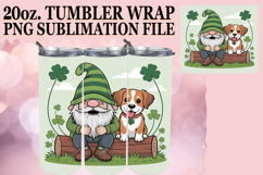 Cozy Dreams 20oz tumbler wrap, St Patricks Product Image 1