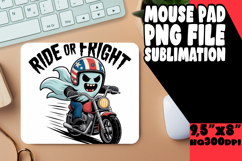 LUMINOUS mouse pad Gift Ideas, Funny Ghost Product Image 1