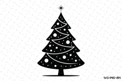 Christmas Tree Svg | Christmas Svg | Svg Cut Files Product Image 1