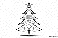 Christmas Tree Svg | Christmas Svg | Svg Cut Files Product Image 1