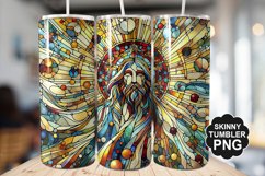 Stained On Stained Glass Tumbler Warp - Tumbler Design Product Image 1