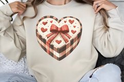 Cute Watercolor Valentines Day Clipart PNG Product Image 1