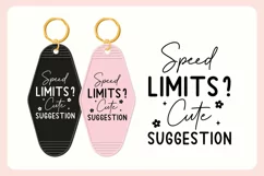 Funny Driving Motel Keychain SVG Vol.2 | Cute Suggestion Product Image 3