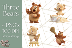 Cozy Cottage Girl Fairy Tale Storybook PNG Clipart Product Image 1