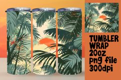 Simple Boho Tumbler Wrap - Modern Design Patterns 20oz Product Image 1