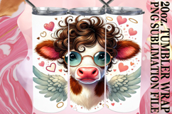 Joyful Spirits 20oz tumbler wrap, Valentines Product Image 1