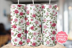 Valentine Roses Tumbler | Valentine Tumbler Wrap Product Image 1