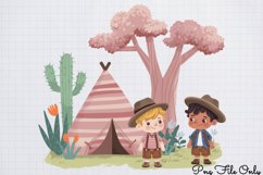 Watercolor Safari Adventure Clipart PNG Product Image 1