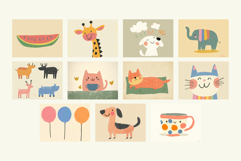 Playful Nursery Prints Wall Art Cute Printable Posters Product Image 8