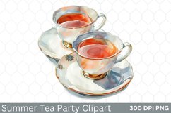 Summer Tea Party Clipart Product Image 1