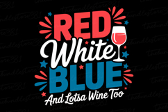 Red White Blue Svg | 4th of July Svg | Svg Cut File Product Image 1