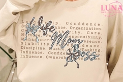 Mom Wife Boss png, Mom png, leopard mama png, Funny Saying Product Image 5