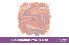 Retro Background Png Fluid Marble Paper Sublimation Splash Product Image 1