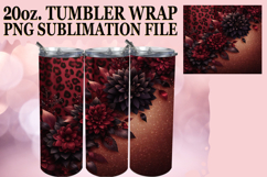 WHIMSICAL ESCAPES 20oz TUMBLER WRAP, Leopard Prints Product Image 1