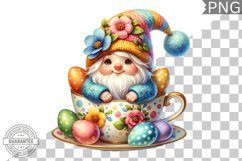 Easter Gnome Sublimation - Clipart PNG Design Product Image 1