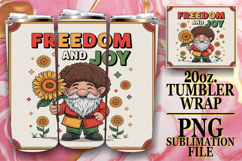 Enchanted Dreams 20oz tumbler wrap, Juneteenth Product Image 1
