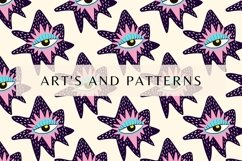 Funky Valentine seamless patterns bundle Product Image 18