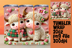 Perfect Gift: 20oz Tumbler Design , Sweet Animals Product Image 1