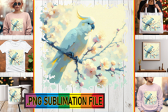 Dazzling TSHIRT Gift Ideas PNG, Birds Product Image 1