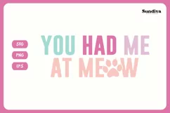 Funny Cat Lover Quotes SVG EPS PNG 2 Product Image 3