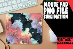 ENCHANTED desk pad PNG Design, Abstract Pattern Product Image 1