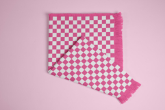 Black and White Rainbow Seamless Checkerboard Digital Paper Product Image 2