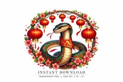 Chinese Zodiac Snake, Chinese Astrology New Year 2025 Product Image 1