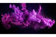 vibrant purple powder burst Product Image 1