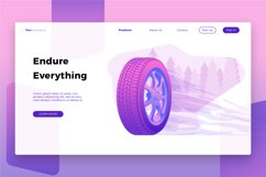 Autoparts Tire-Banner &amp; Landing Page Product Image 1