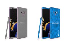 Samsung Galaxy Note 9 Vinyl Skin Design Mockup 2018 Product Image 2