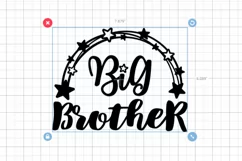 Big brother svg, Big bro svg, Baby boy svg Product Image 2