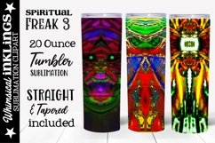 Spiritual Freak 3 Tumbler Sublimation Set Product Image 1