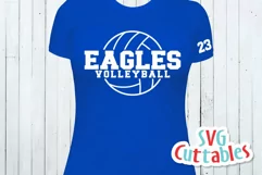 Volleyball SVG | Volleyball Template 0026 | Shirt Design Product Image 2