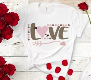 Valentine SVG - Love SVG arrow Heart svg Product Image 2