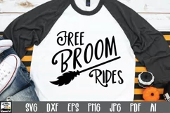 Free Broom Rides SVG Cut File - Halloween SVG PNG EPS DXF Product Image 1