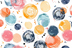 Colorful Circles Background Wallpaper Product Image 1