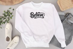 Believe quote Svg Png Product Image 3