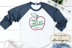 I Teach What's Your Superpower - Teacher - SVG DXF Files Product Image 1