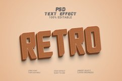 Retro 3d Text Effect Style Product Image 1