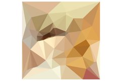 Corn Yellow Beige Abstract Low Polygon Background Product Image 1