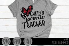 Cupid's favorite Teacher, Valentine's Day Product Image 1