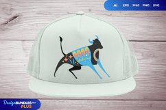 Cow Folk Art SVG Product Image 3