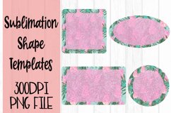 Pink Glitter Pineapple Sublimation Templates Product Image 1